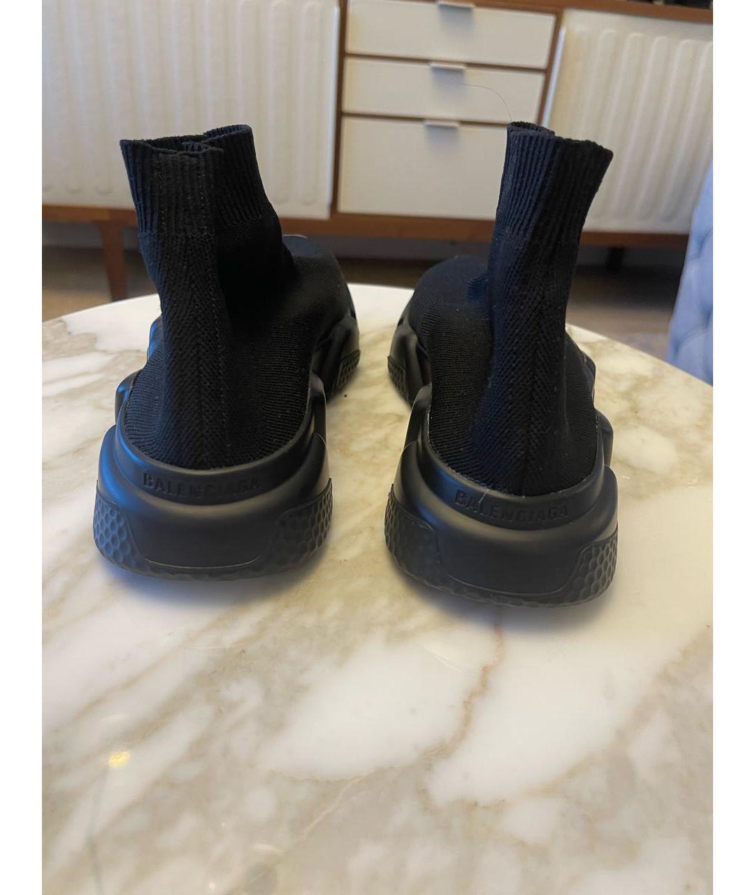 BALENCIAGA Черные кроссовки, фото 4