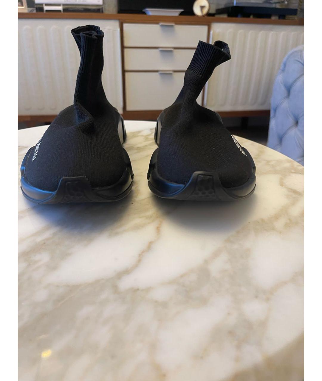 BALENCIAGA Черные кроссовки, фото 3