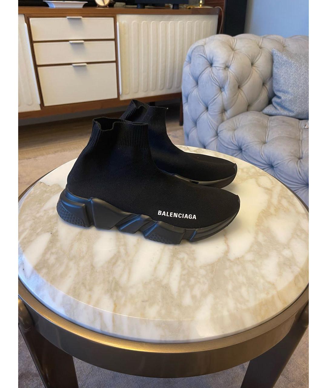 BALENCIAGA Черные кроссовки, фото 7