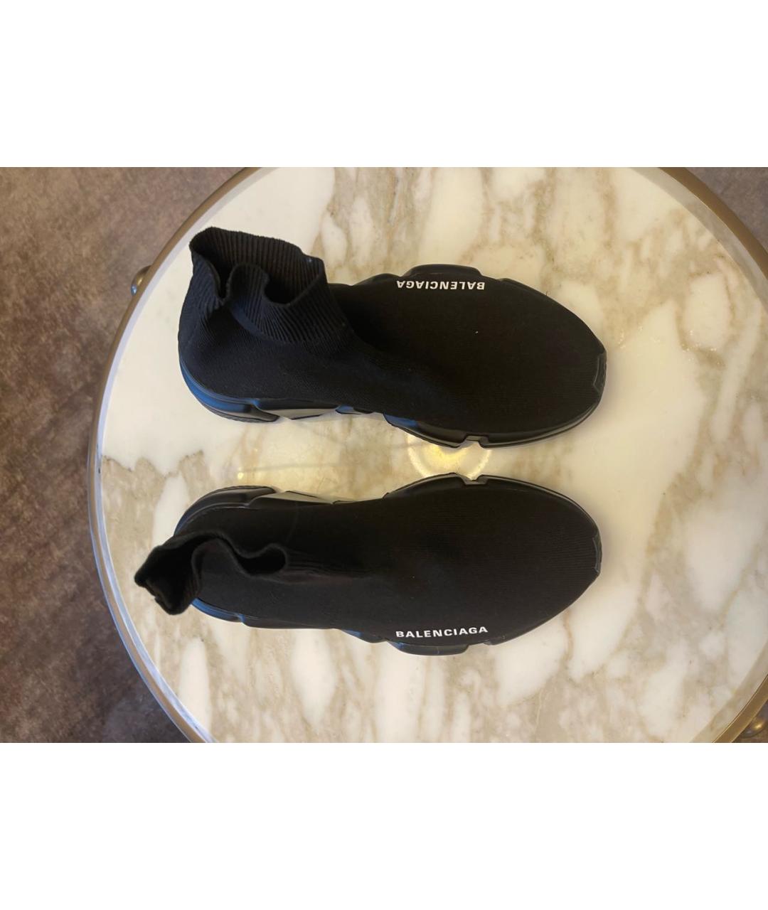 BALENCIAGA Черные кроссовки, фото 2