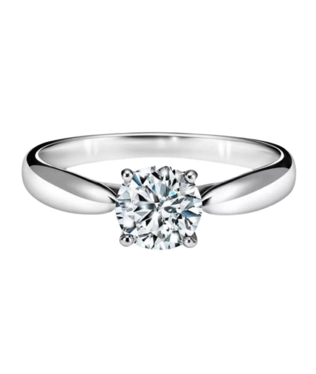 TIFFANY&CO Серебряное платиновое кольцо, фото 1