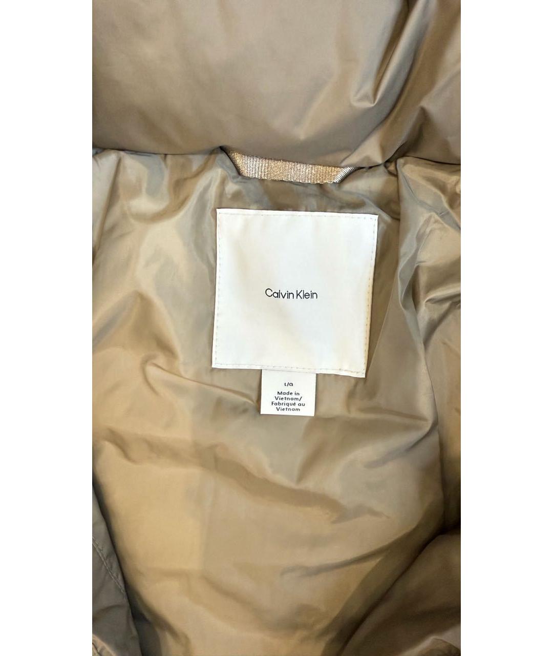 CALVIN KLEIN Хаки куртка, фото 6