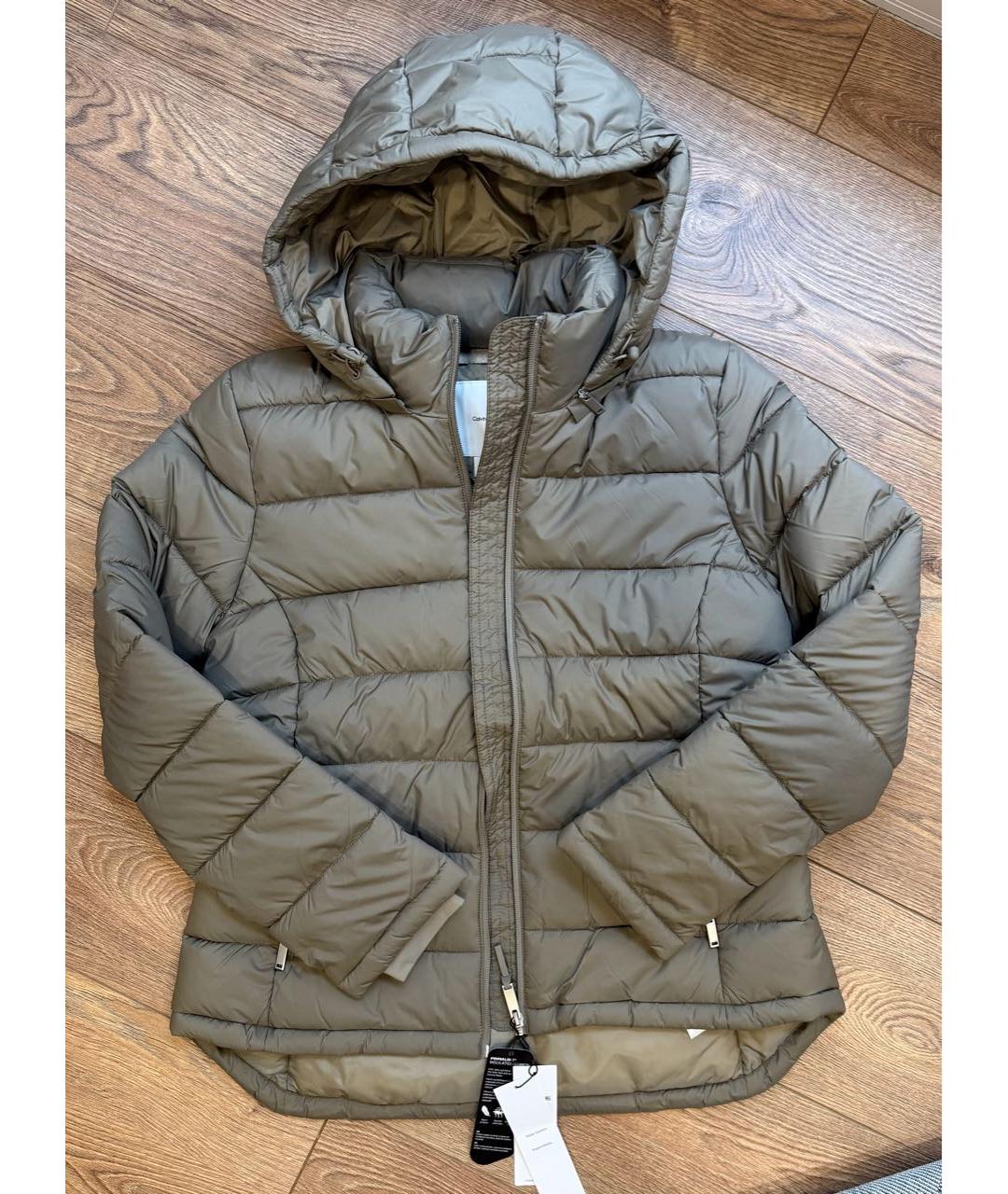 CALVIN KLEIN Хаки куртка, фото 9