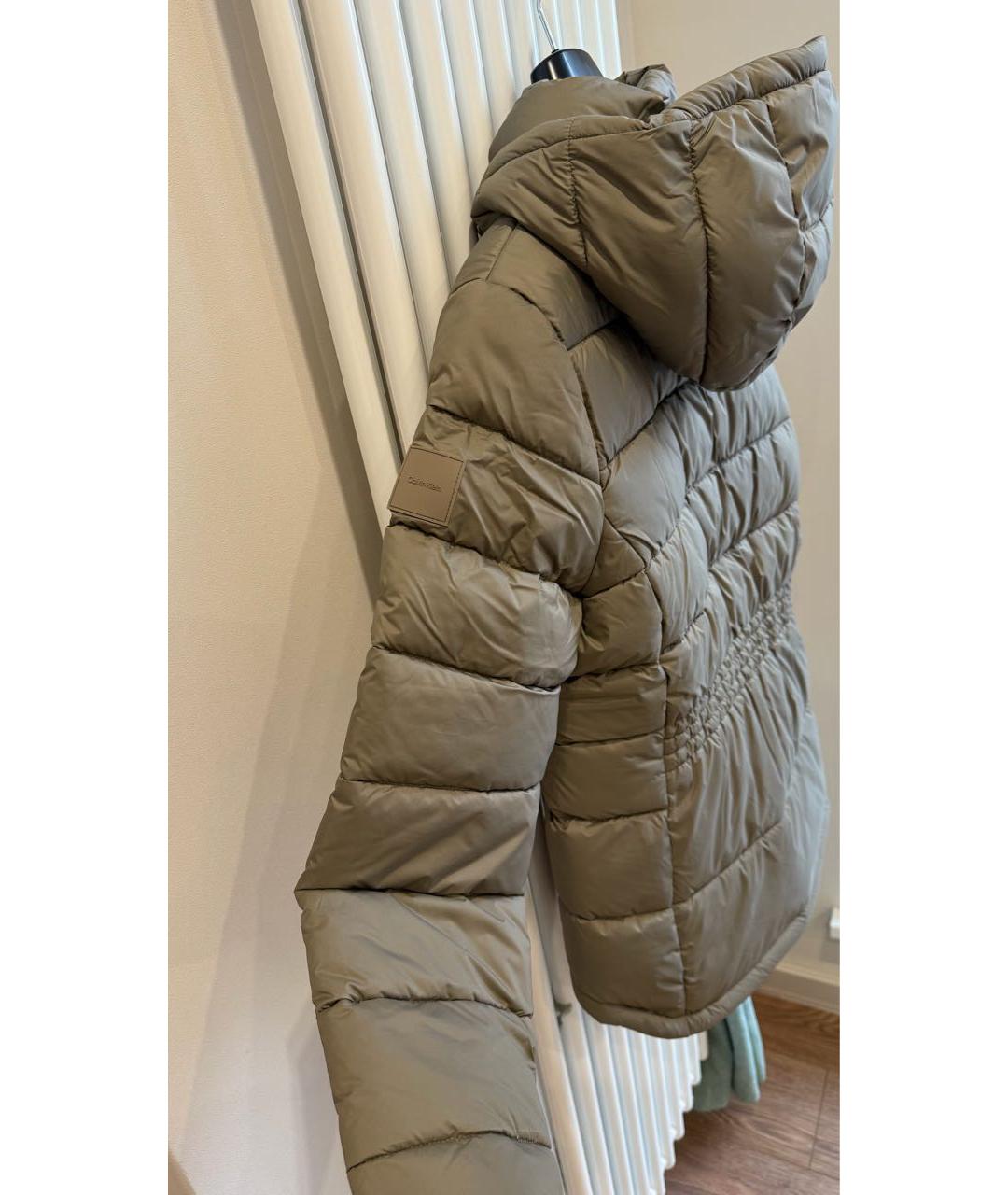 CALVIN KLEIN Хаки куртка, фото 3