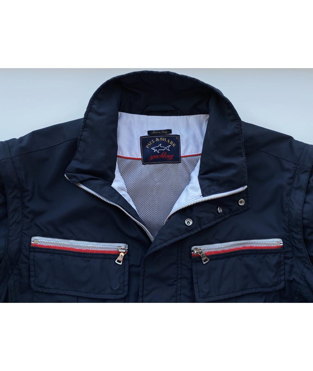 PAUL & SHARK Темно-синяя куртка, фото 4