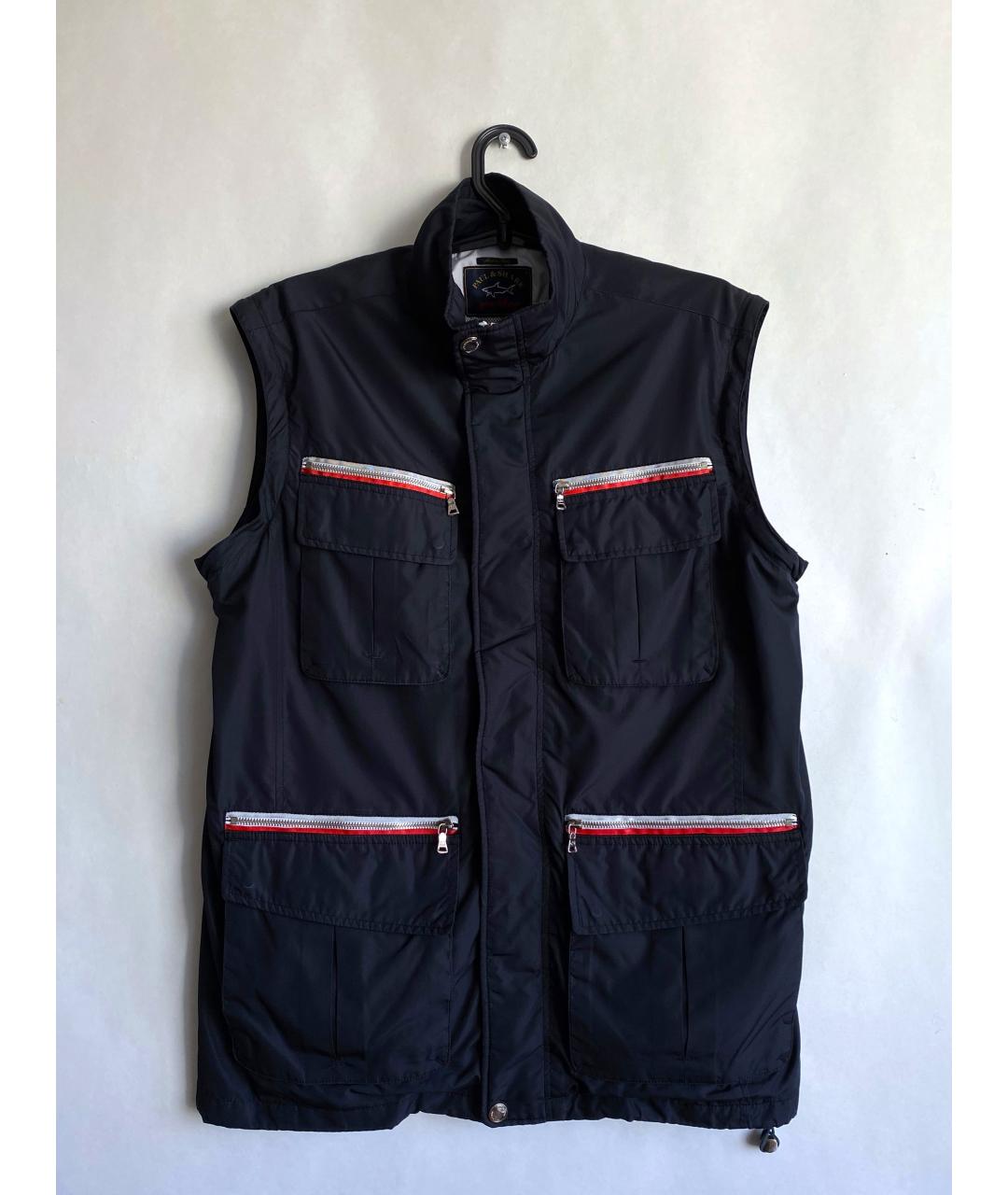 PAUL & SHARK Темно-синяя куртка, фото 3