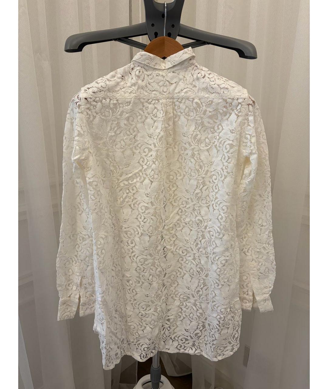 ERMANNO SCERVINO Белая полиамидовая рубашка, фото 2