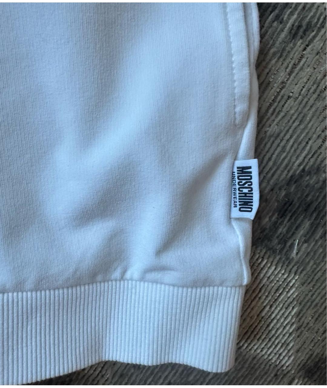 LOVE MOSCHINO Белый хлопковый спортивные костюмы, фото 6