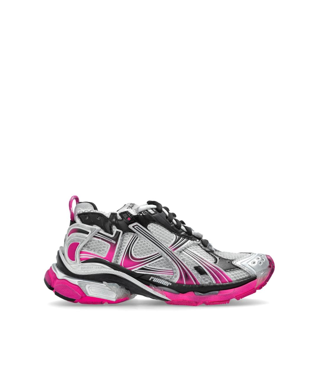 BALENCIAGA Розовые кроссовки, фото 6