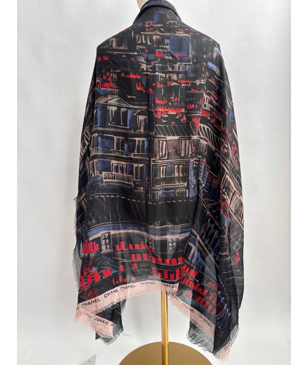 CHANEL Мульти кашемировый платок, фото 5