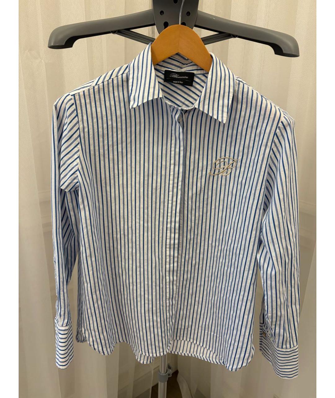 BLUMARINE Мульти хлопковая рубашка, фото 5