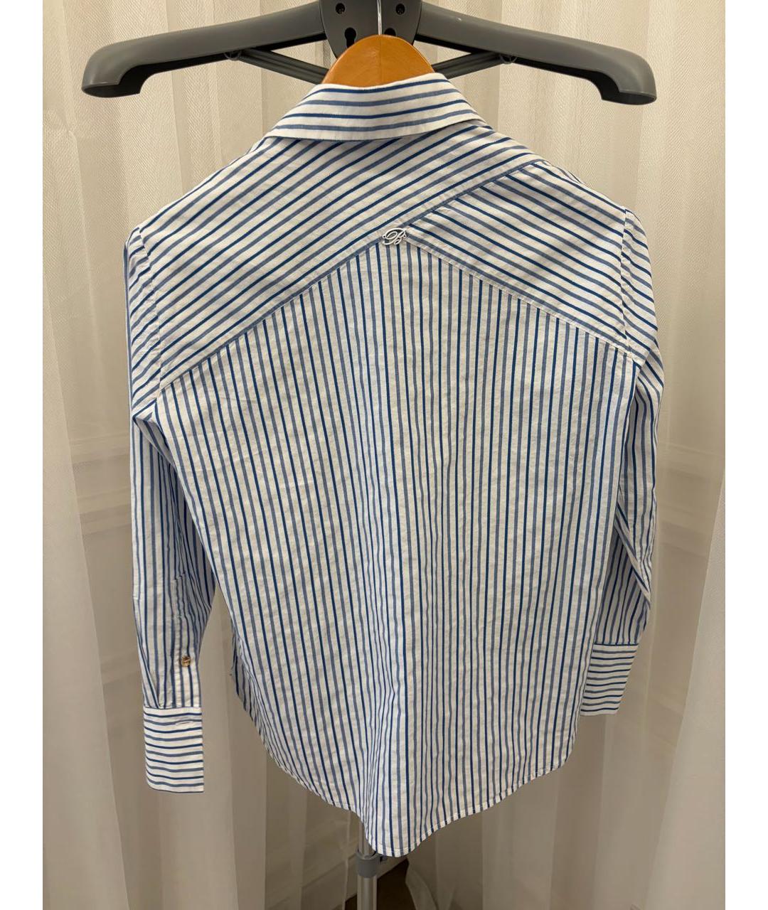 BLUMARINE Мульти хлопковая рубашка, фото 2