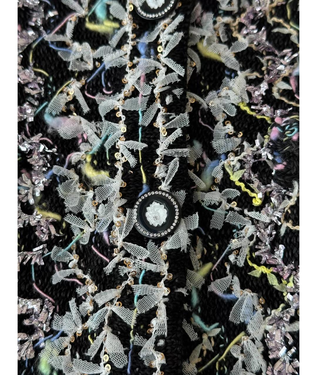 CHANEL Мульти вискозный кардиган, фото 3