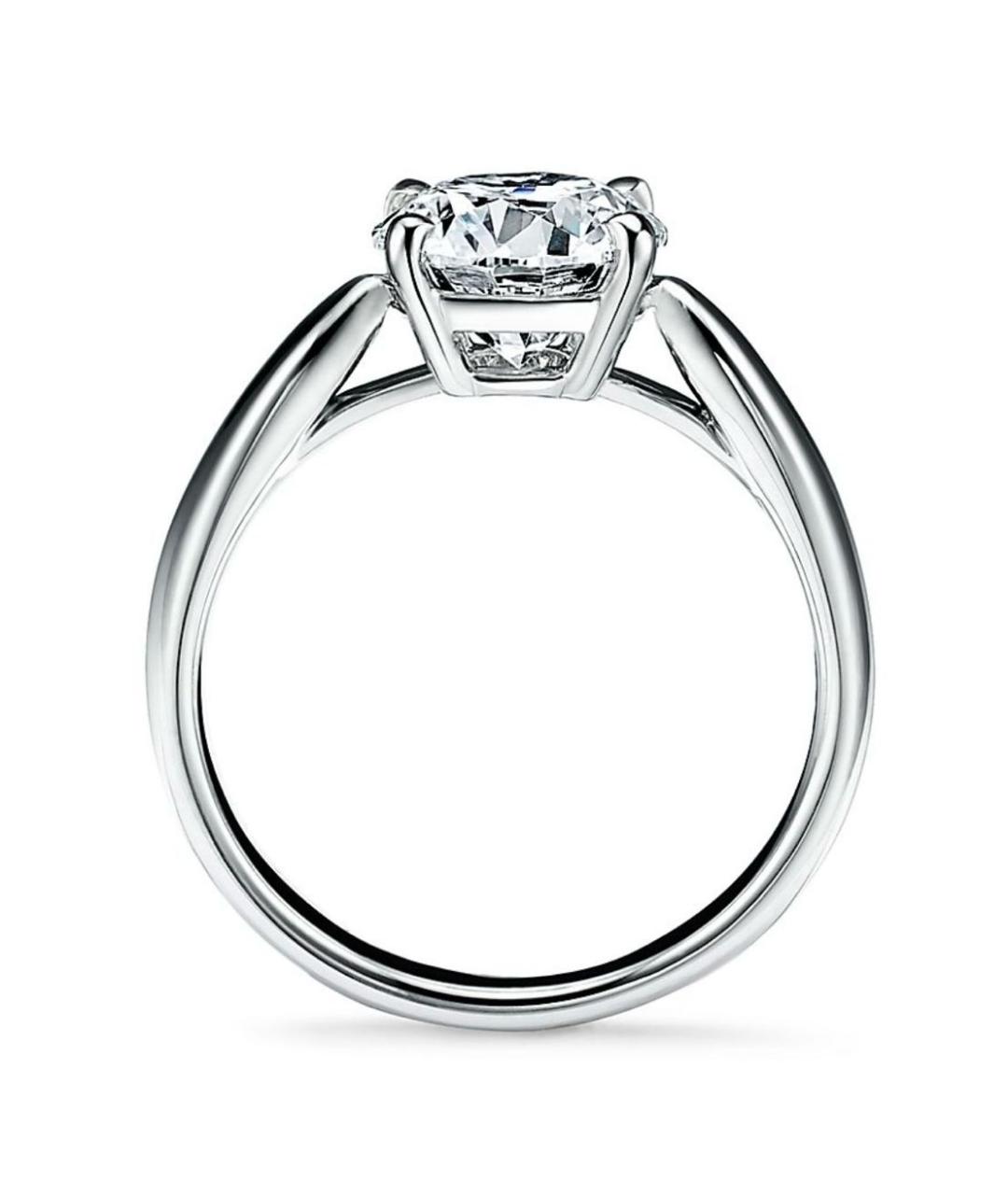 TIFFANY&CO Серебряное платиновое кольцо, фото 4