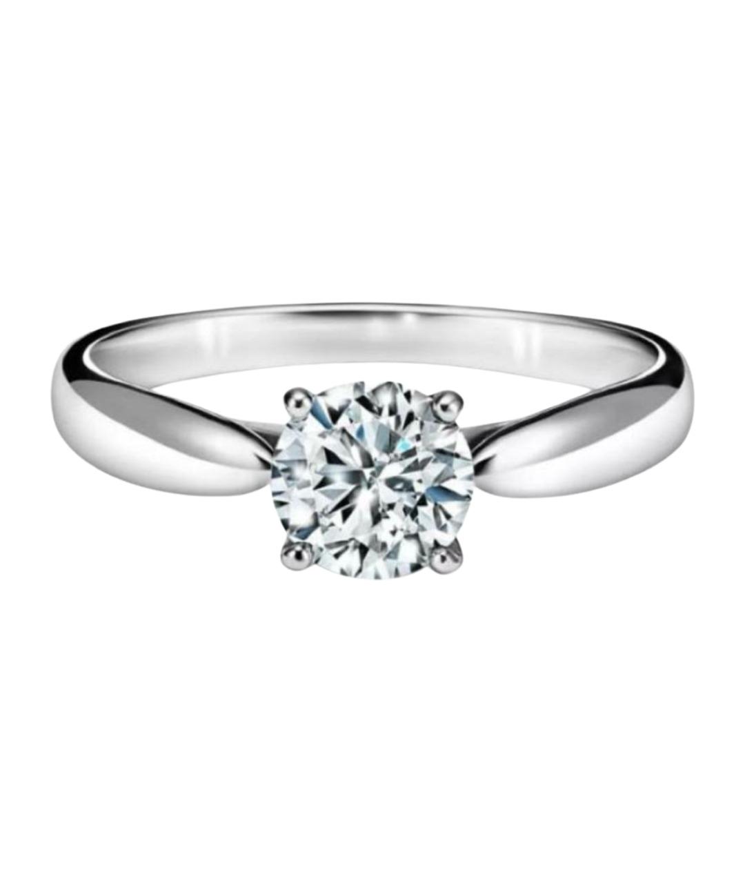 TIFFANY&CO Серебряное платиновое кольцо, фото 1