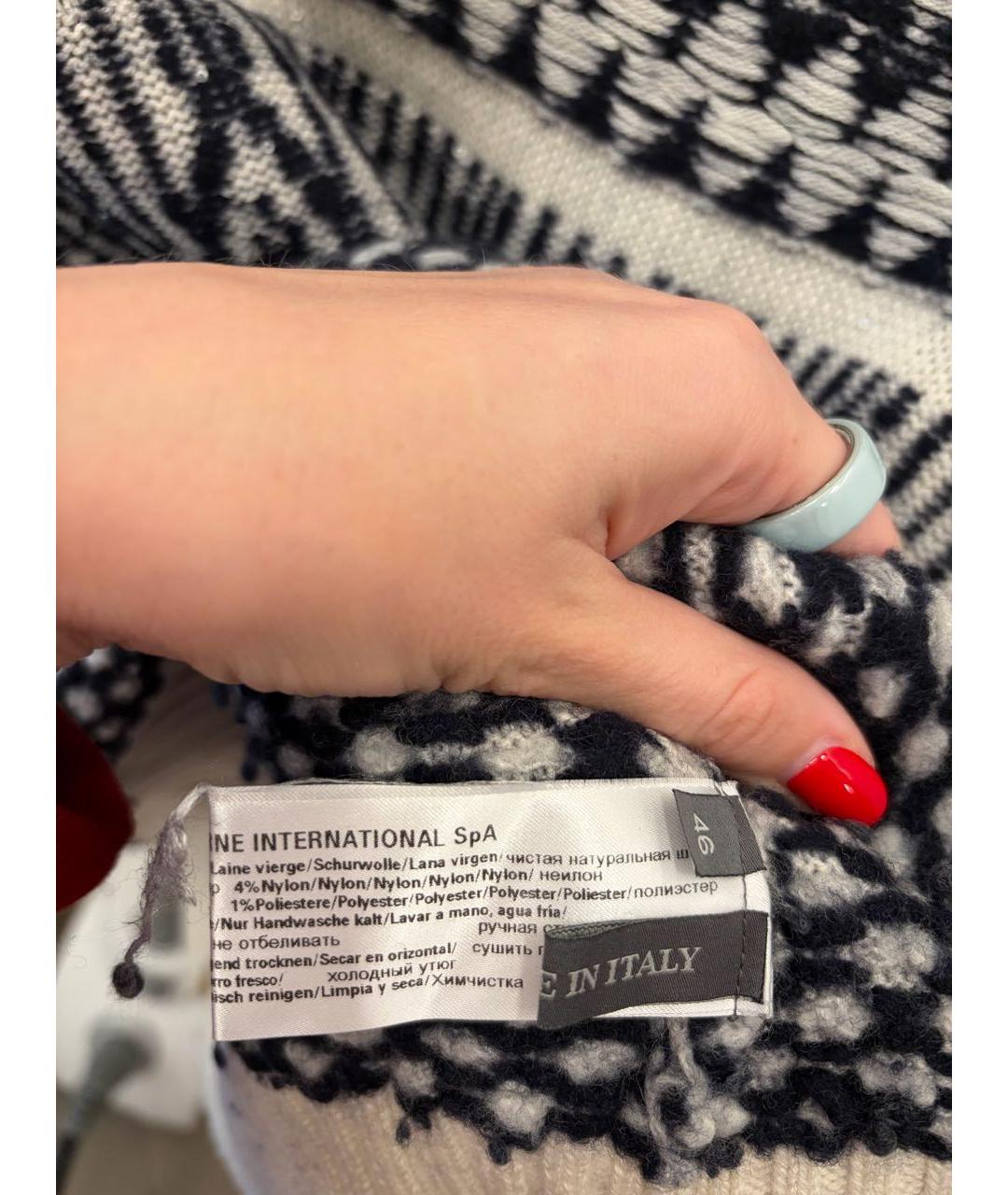 LORENA ANTONIAZZI Мульти кашемировый джемпер / свитер, фото 4