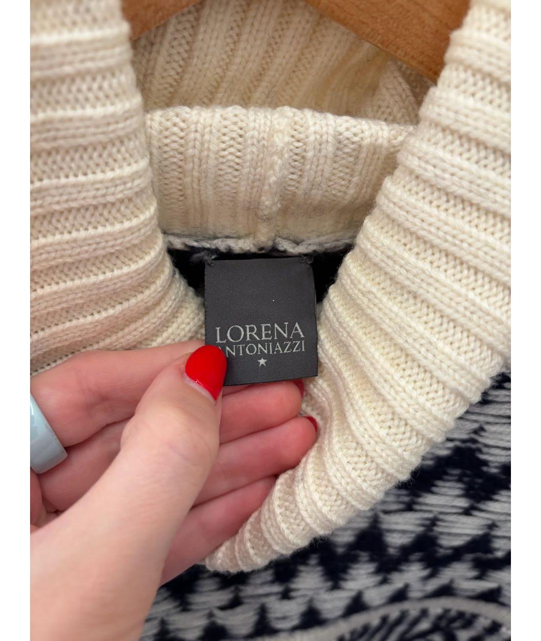 LORENA ANTONIAZZI Мульти кашемировый джемпер / свитер, фото 2