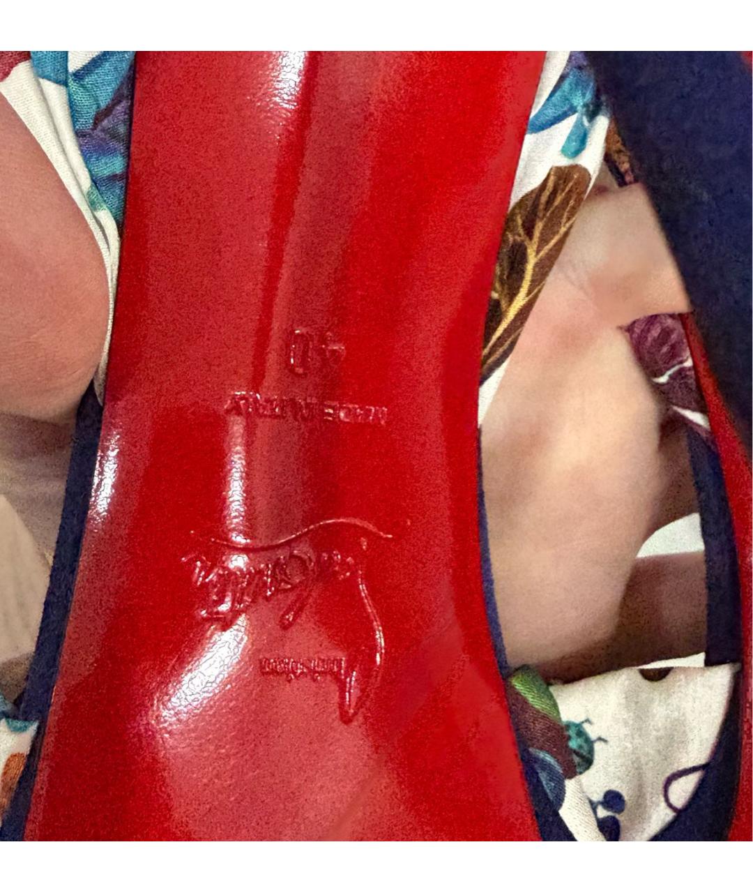 CHRISTIAN LOUBOUTIN Босоножки, фото 4