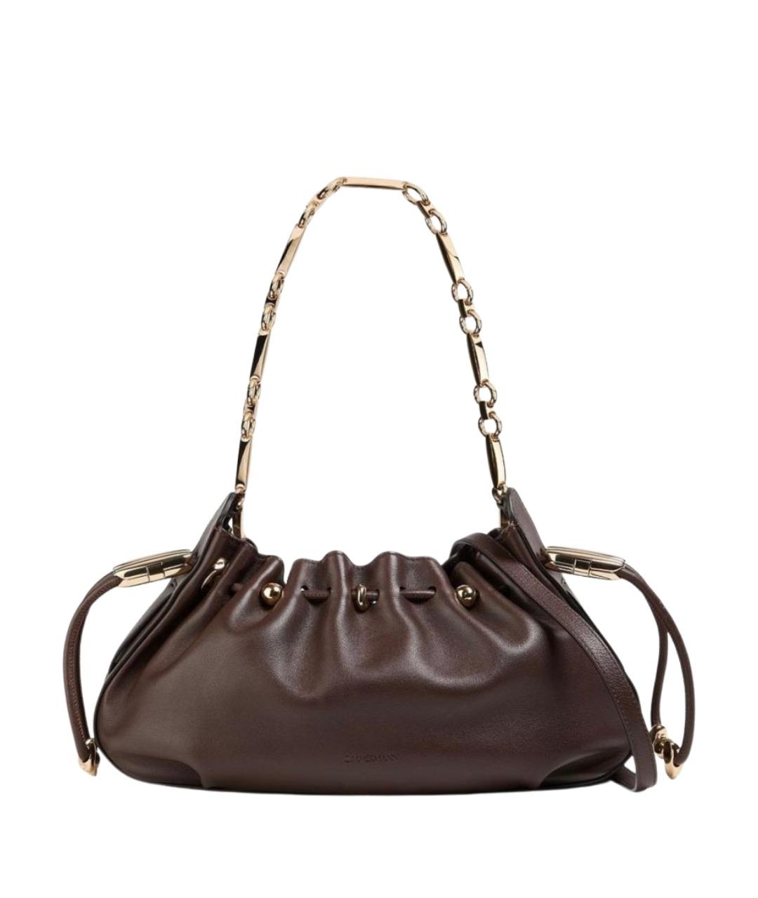 ZIMMERMANN Коричневая кожаная сумка через плечо, фото 1