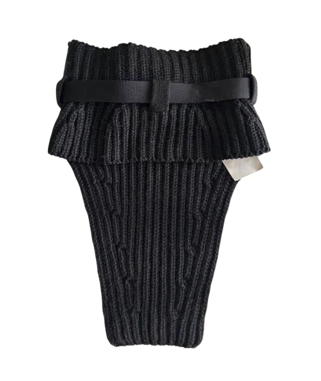 1017 ALYX 9SM Черный шерстяной шарф, фото 2