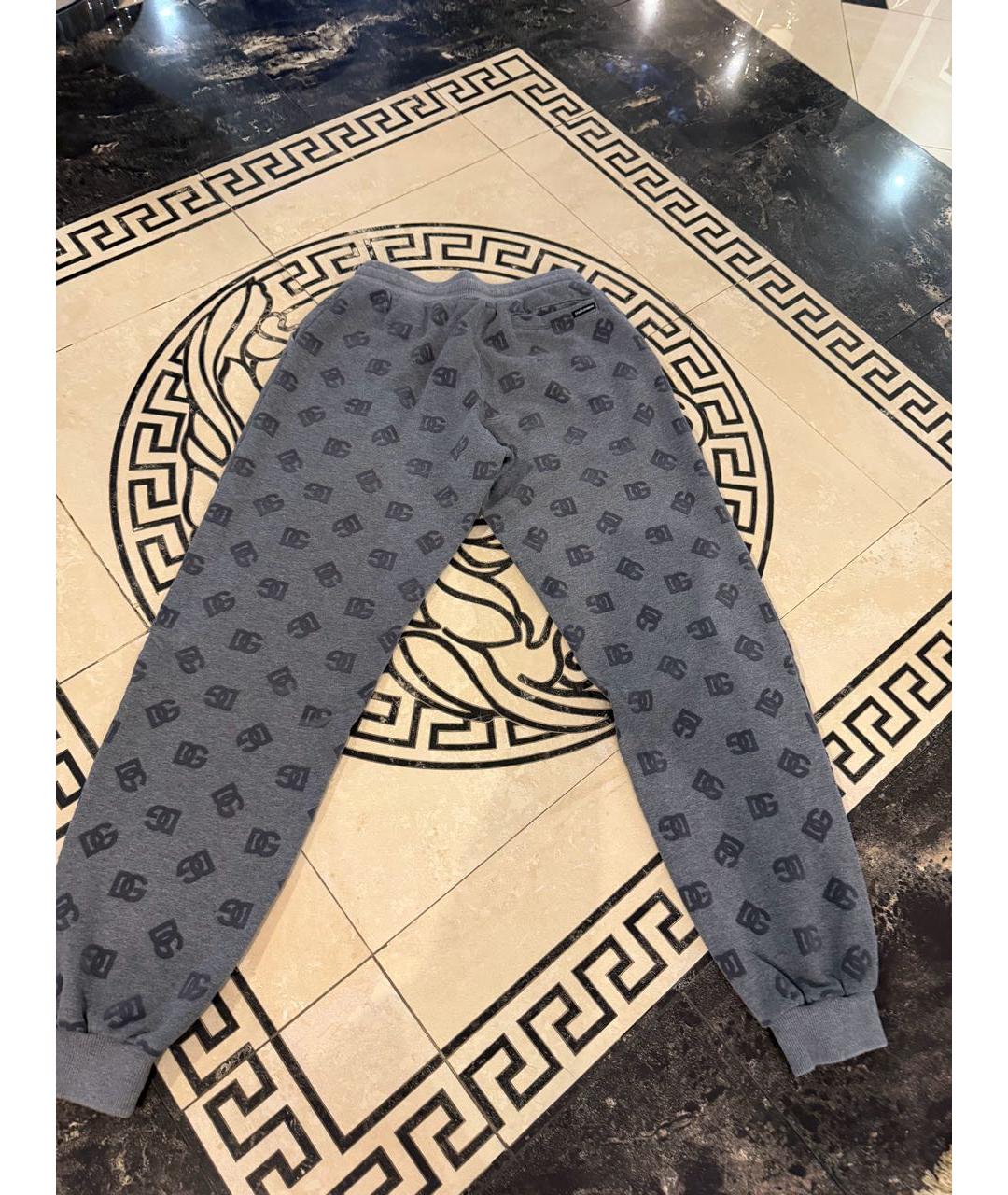 DOLCE&GABBANA Серые хлопковые брюки и шорты, фото 2