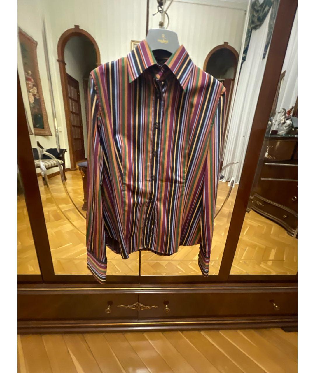 ETRO Мульти хлопковая рубашка, фото 5