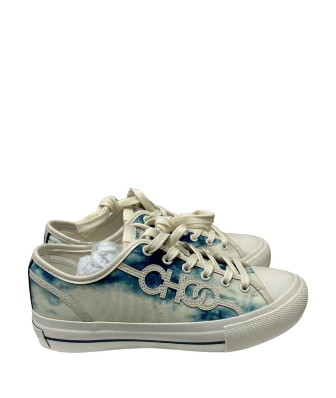 JIMMY CHOO Мульти текстильные кеды, фото 1