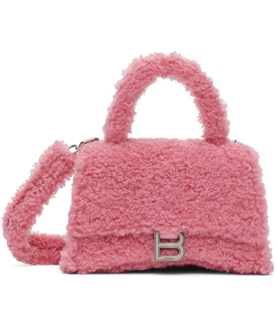 BALENCIAGA Розовая сумка через плечо, фото 3