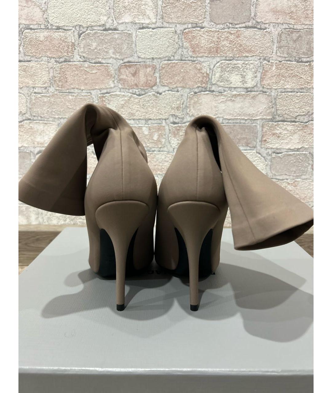 BALENCIAGA Коричневые ботильоны, фото 5