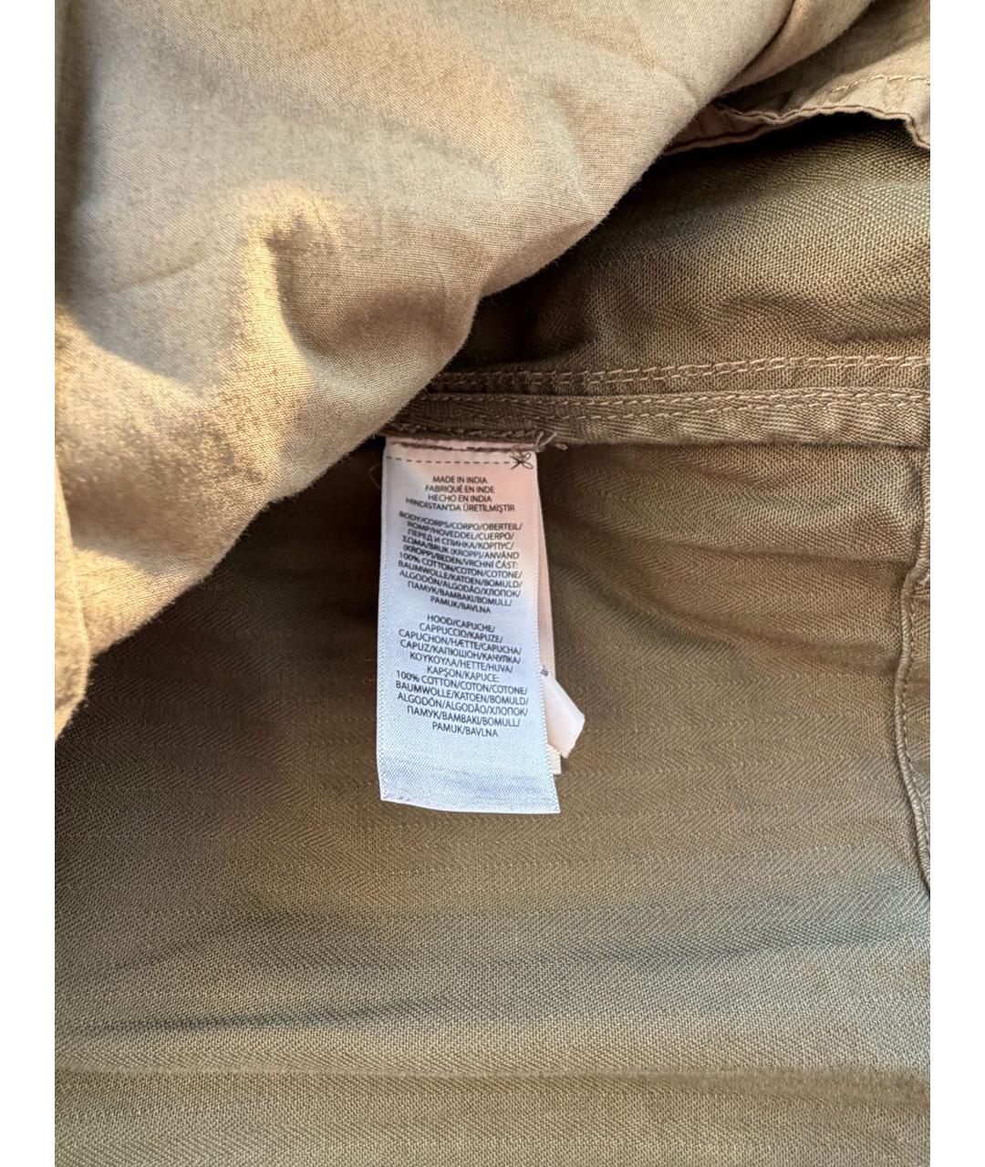 POLO RALPH LAUREN Хаки хлопковая куртка, фото 5