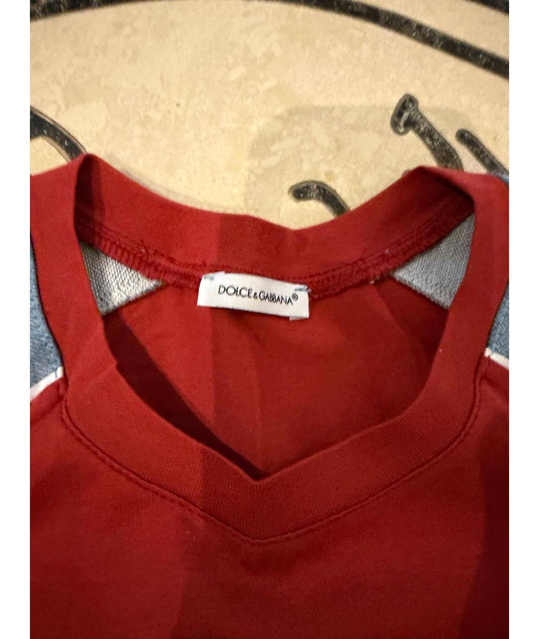 DOLCE&GABBANA Белая хлопковая детская футболка, фото 3