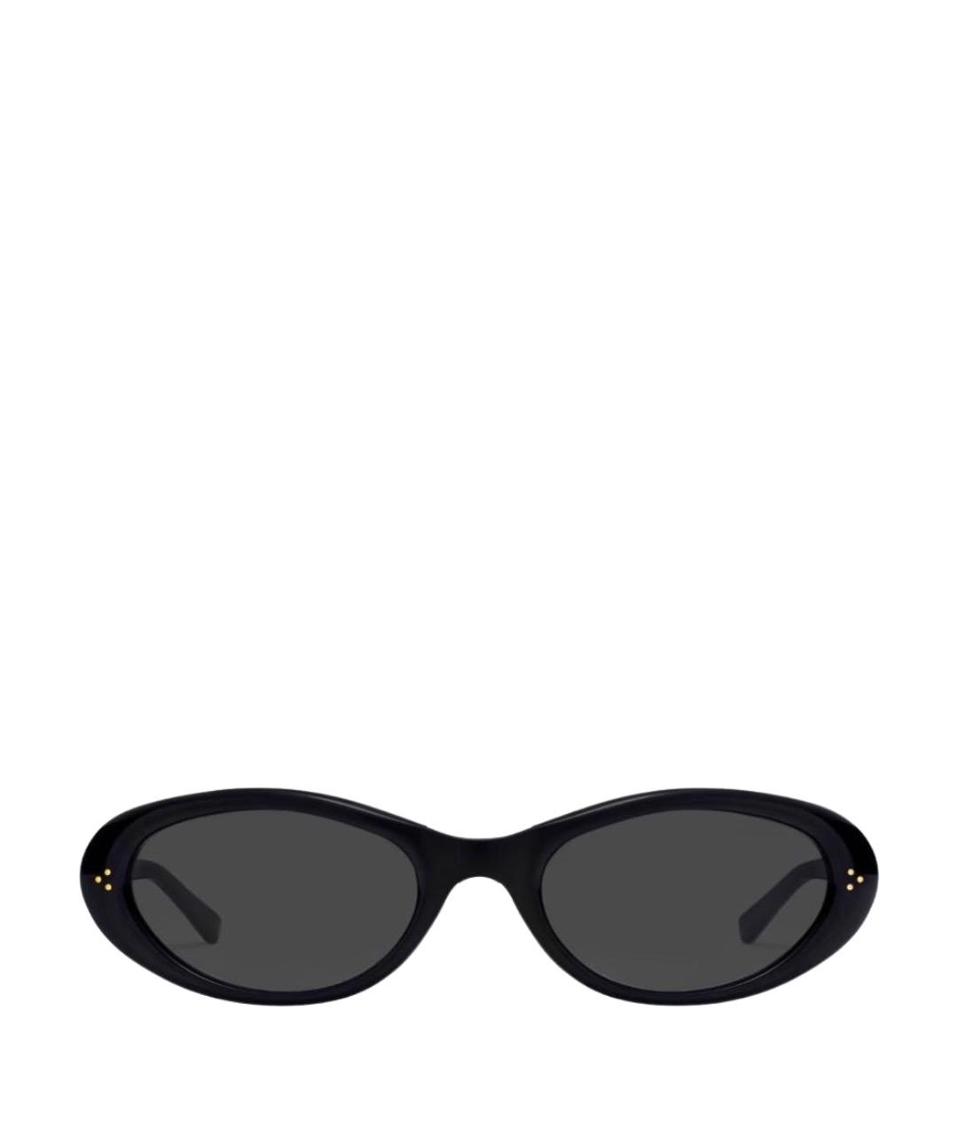 GENTLE MONSTER Черные пластиковые солнцезащитные очки, фото 1