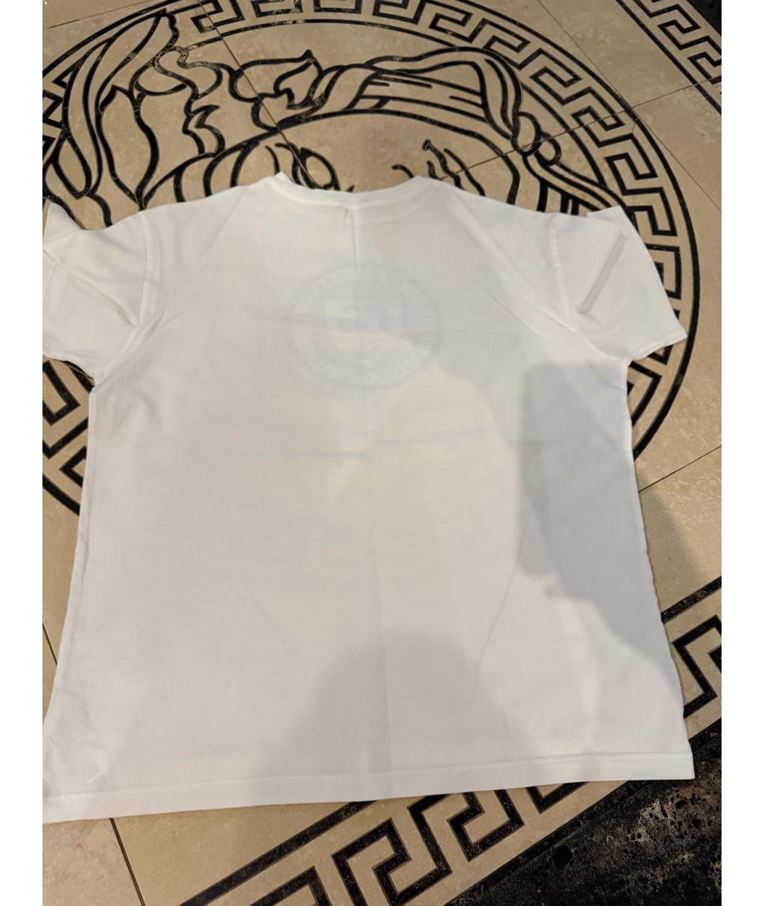 DOLCE & GABBANA KIDS Белая хлопковая детская футболка, фото 2