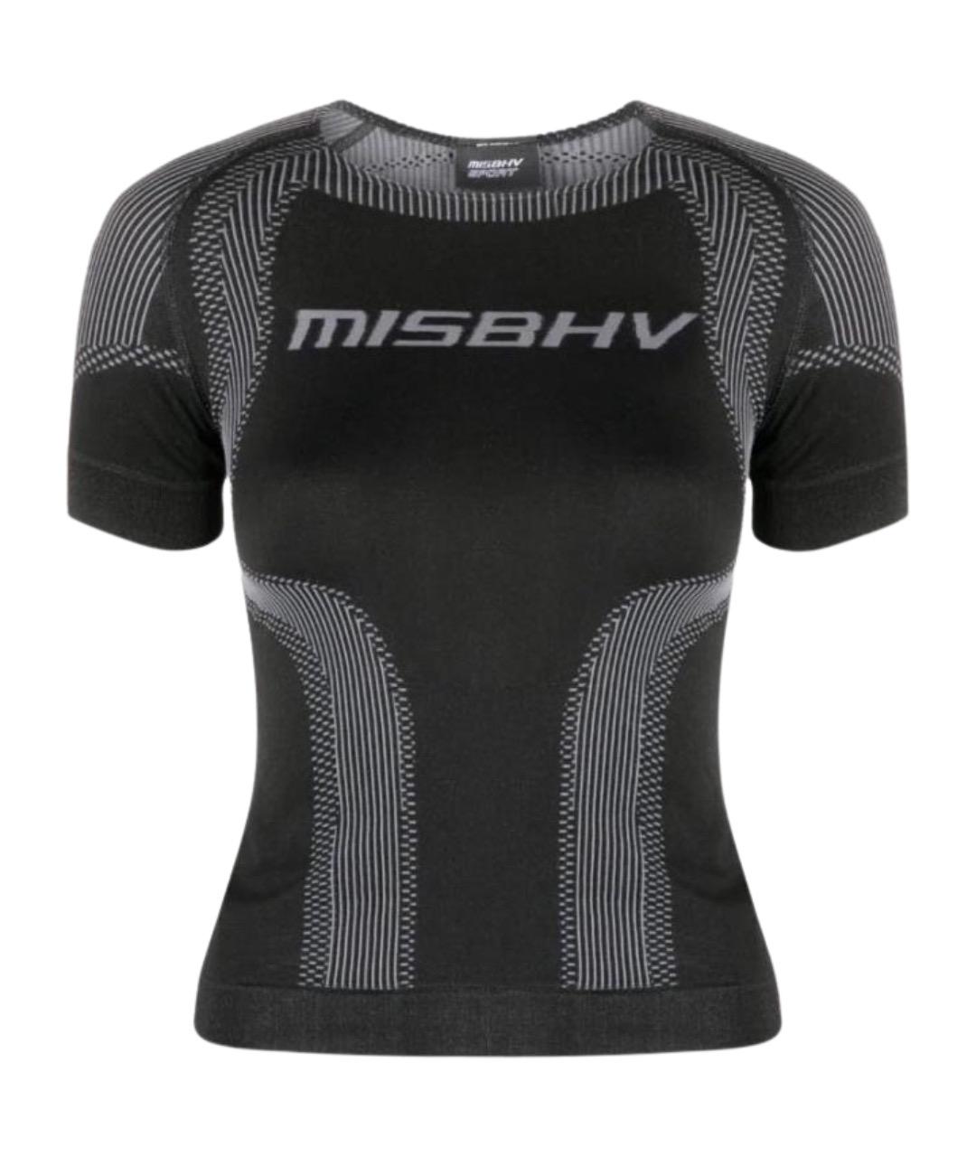 MISBHV Черная футболка, фото 1