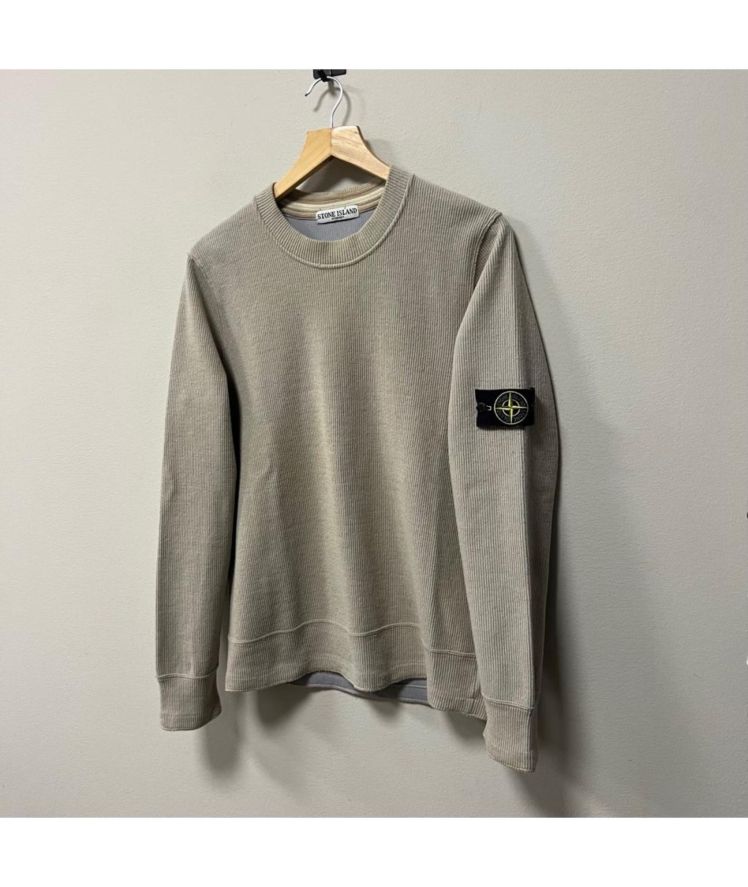 STONE ISLAND Бежевый джемпер / свитер, фото 2