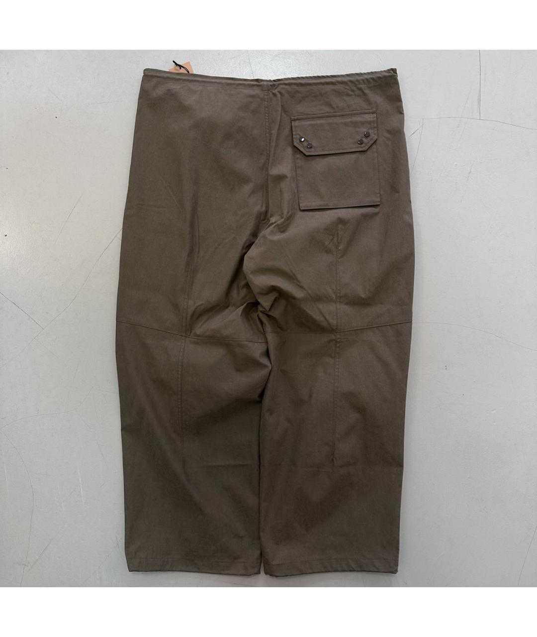 TEN C Хаки повседневные брюки, фото 5
