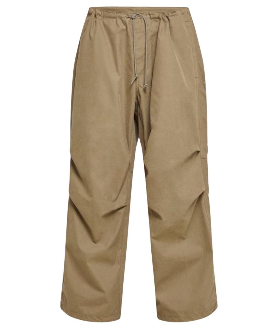 TEN C Хаки повседневные брюки, фото 1