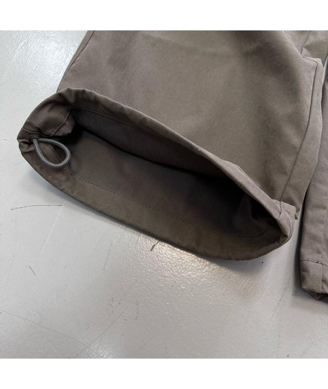 TEN C Хаки повседневные брюки, фото 4