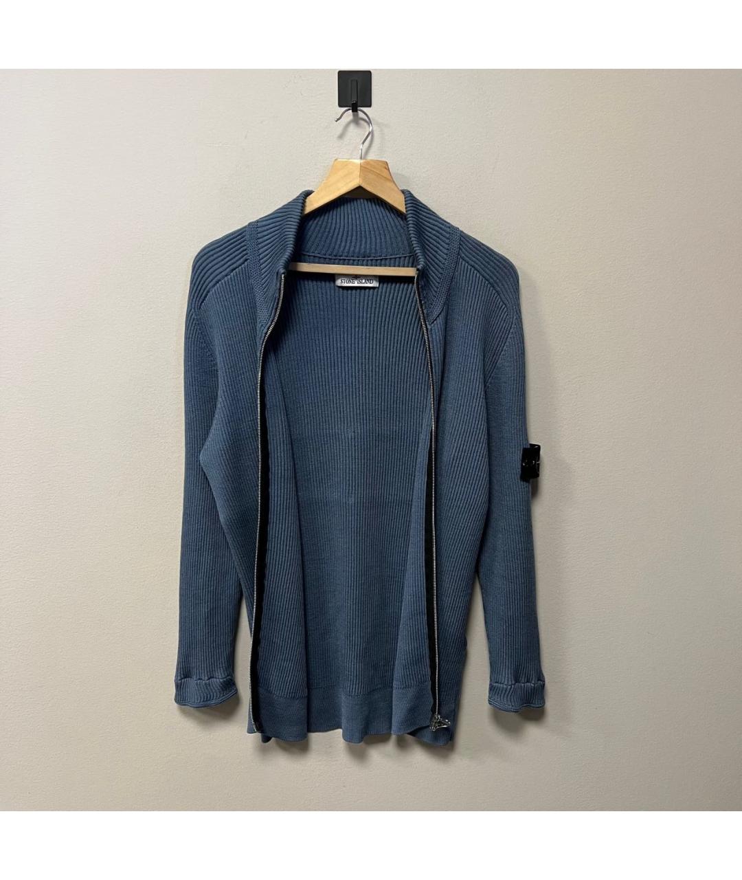 STONE ISLAND Голубой кардиган, фото 2