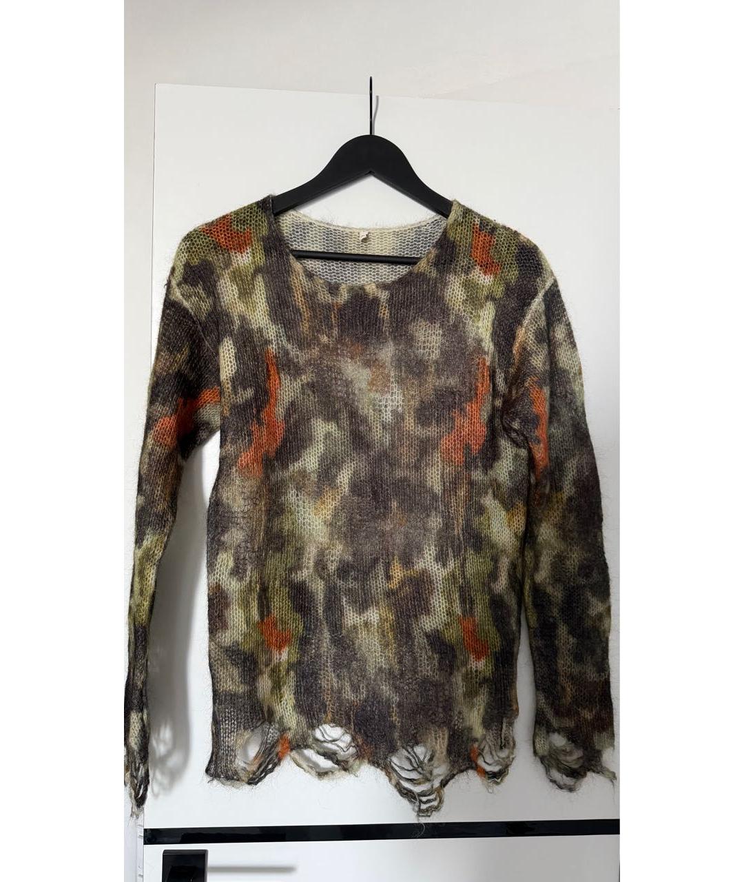 R13 Мульти шерстяной джемпер / свитер, фото 5