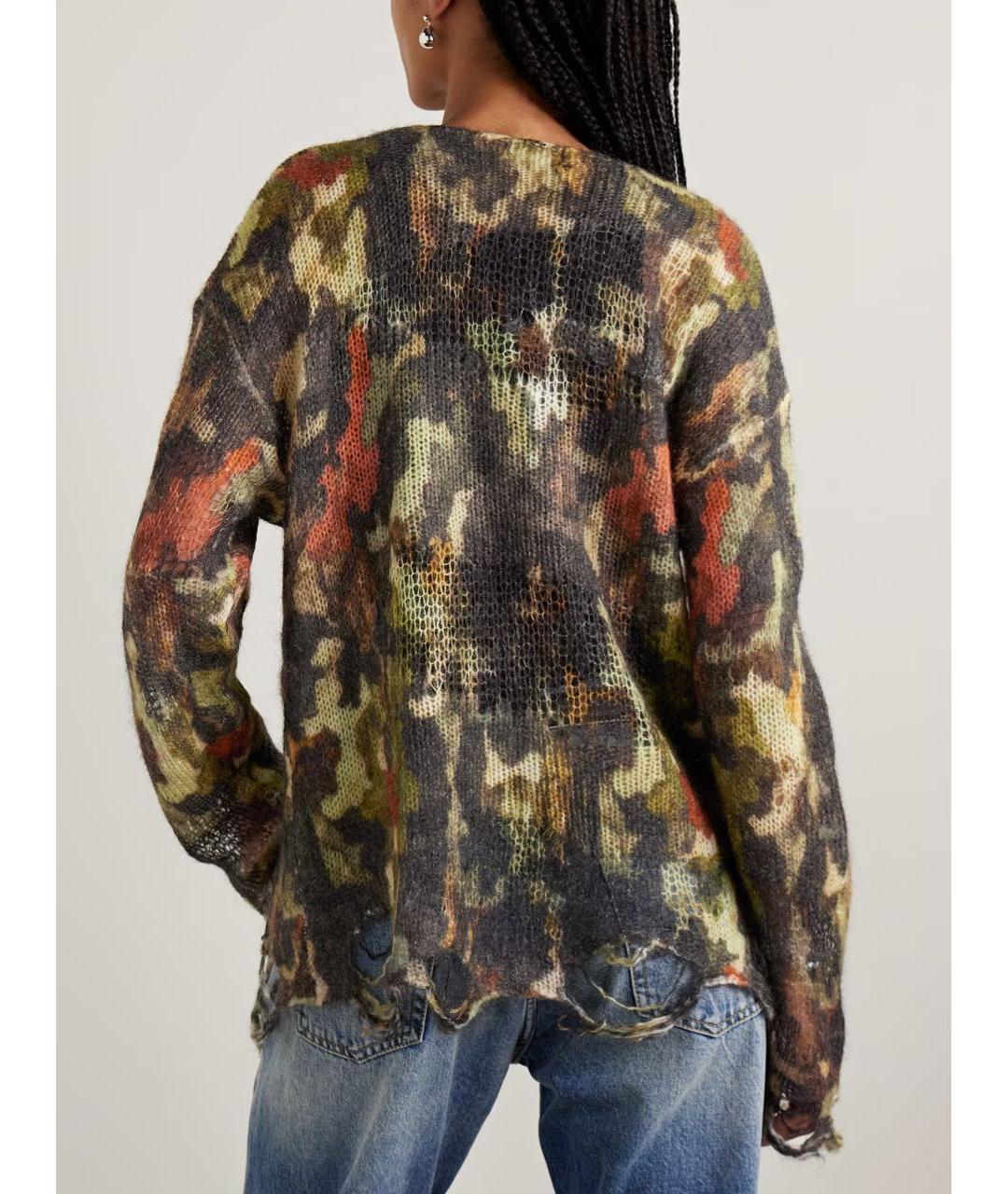 R13 Мульти шерстяной джемпер / свитер, фото 3