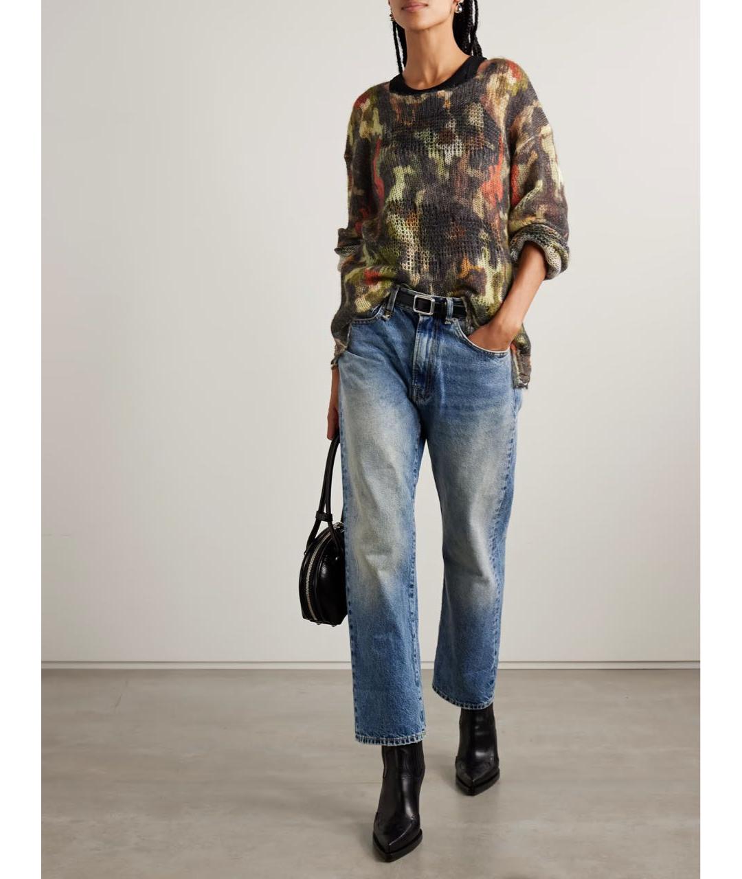 R13 Мульти шерстяной джемпер / свитер, фото 9