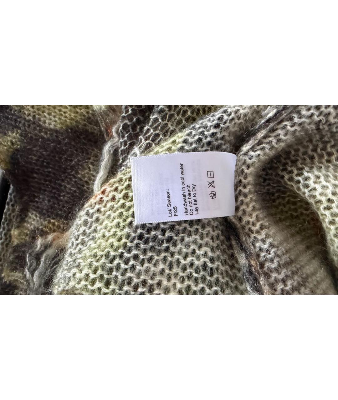 R13 Мульти шерстяной джемпер / свитер, фото 8