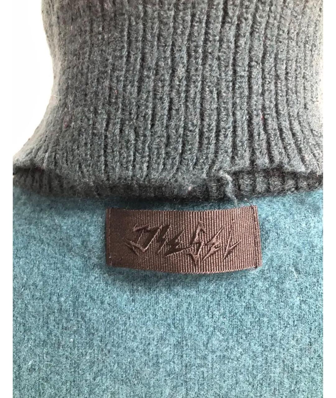 DIESEL Зеленая кашемировая водолазка, фото 3