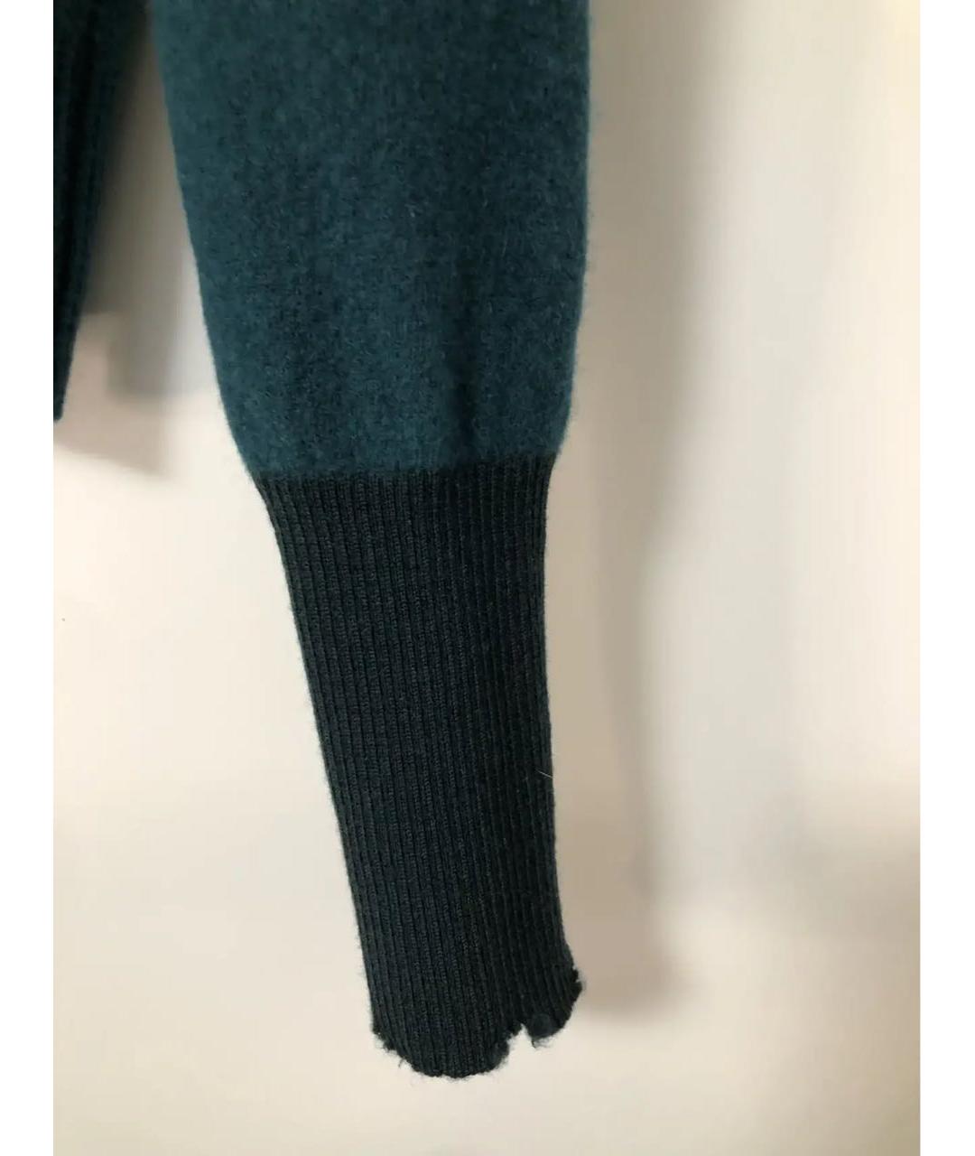 DIESEL Зеленая кашемировая водолазка, фото 6