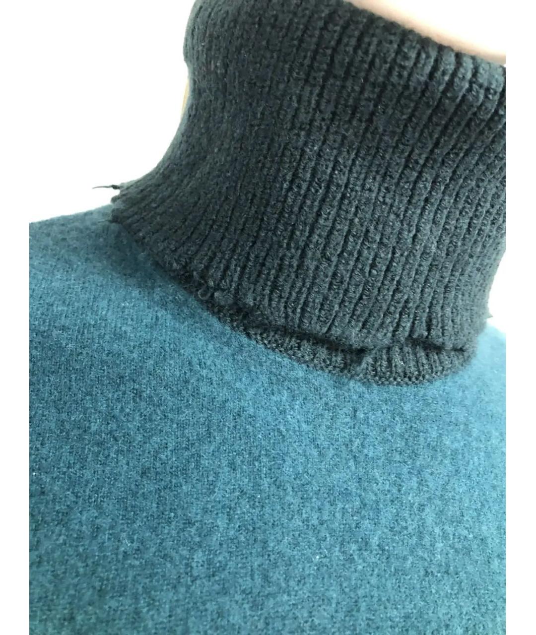 DIESEL Зеленая кашемировая водолазка, фото 5