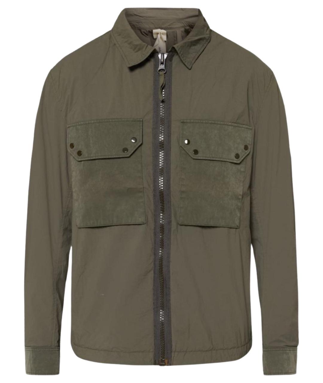 TEN C Хаки куртка, фото 1