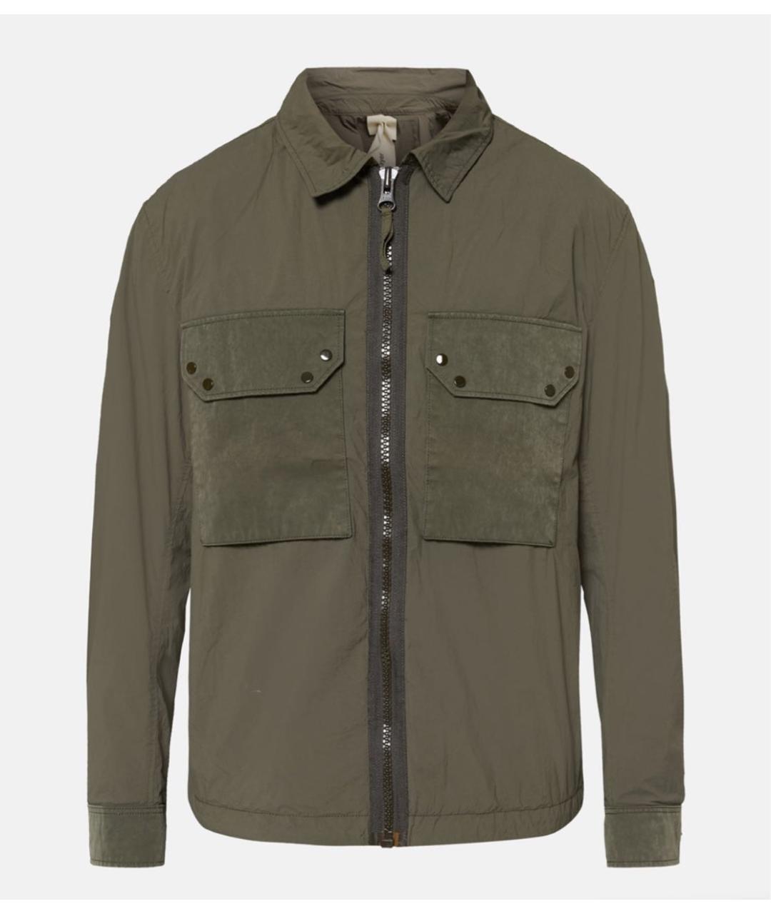 TEN C Хаки куртка, фото 8