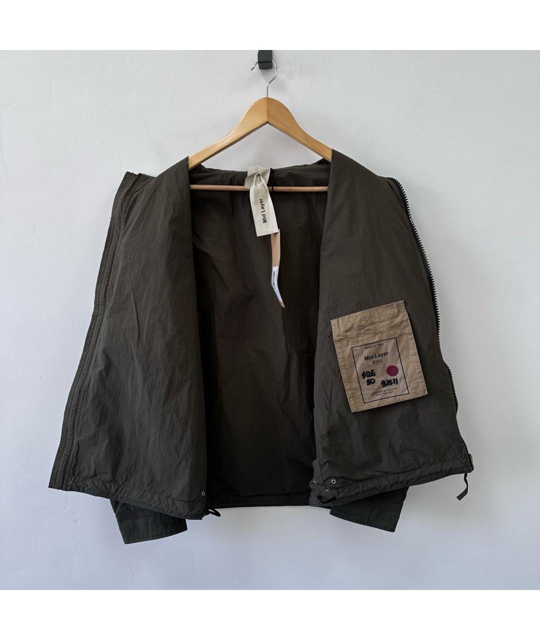 TEN C Хаки куртка, фото 5