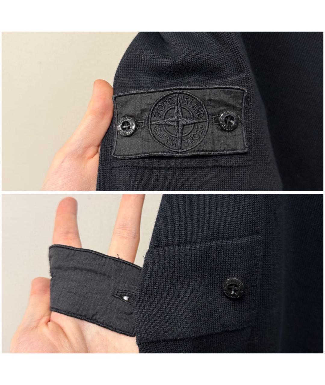 STONE ISLAND SHADOW PROJECT Черный джемпер / свитер, фото 6